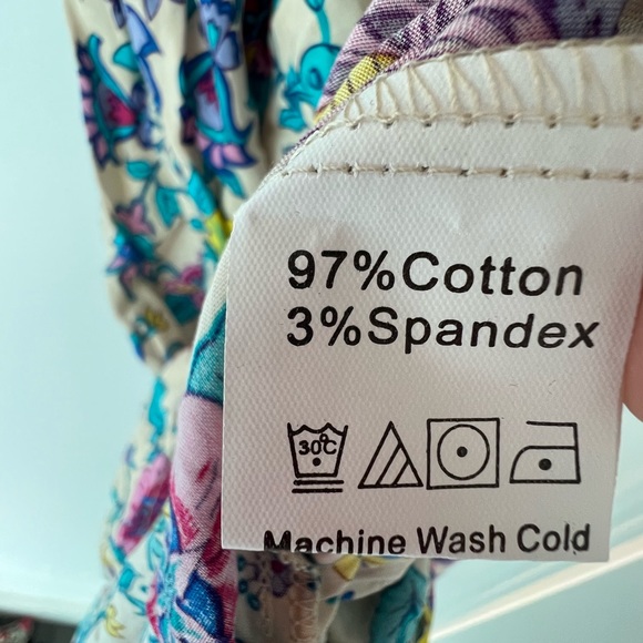 Patterned float drawstring dress - Picture 5 of 6